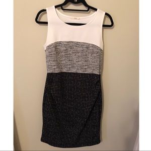 Maternity colorblock work dress